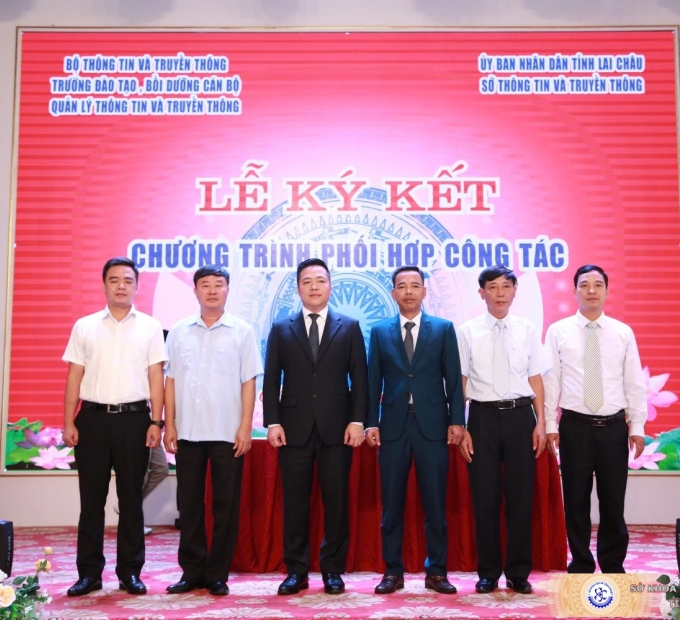 Lễ Ký kết chương trình phối hợp công tác giữa Sở Thông tin và Truyền thông và Trường Đào tạo, bồi dưỡng cán bộ quản lý Thông tin và Truyền thông năm 2023.