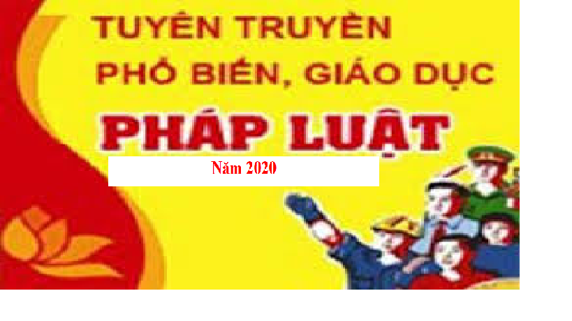 Tài liệu Tuyên truyền phổ biến giáo dục pháp luật quý I, II/2020