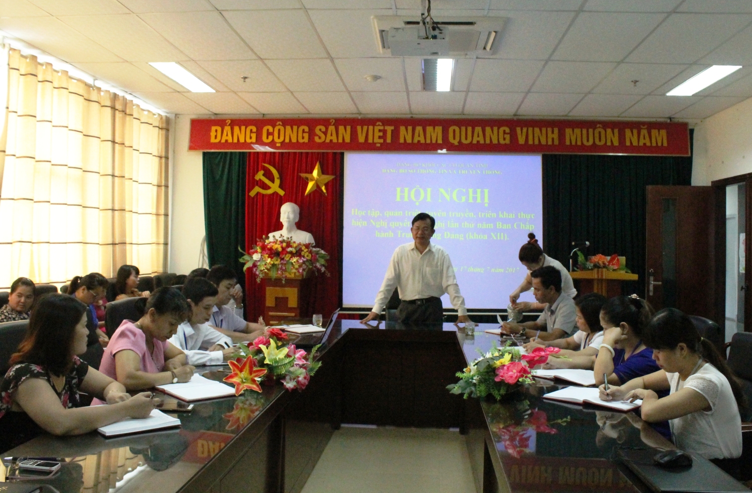 Đ/c Nguyễn Quốc Luân, Bí thư Đảng bộ - Giám đốc Sở Thông tin và Truyền thông