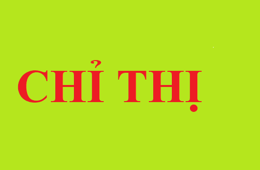CHỈ THỊ