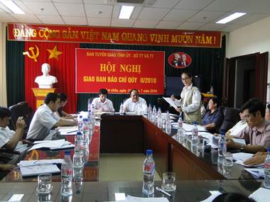 Sở TT & TT Lai Châu: Quý II báo chí đã không ngừng nâng cao tính chiến đấu trong công tác thông tin