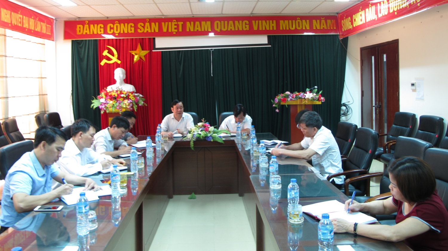 Toàn cảnh buổi làm việc