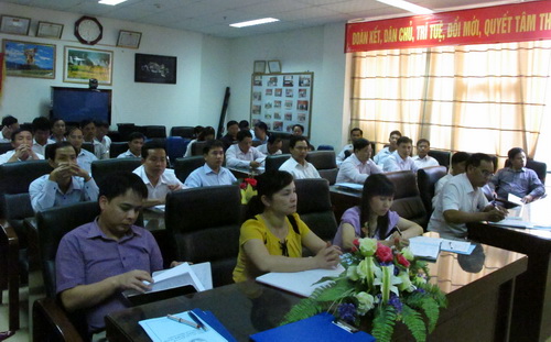 Các đại biểu dự Hội nghị tập huấn