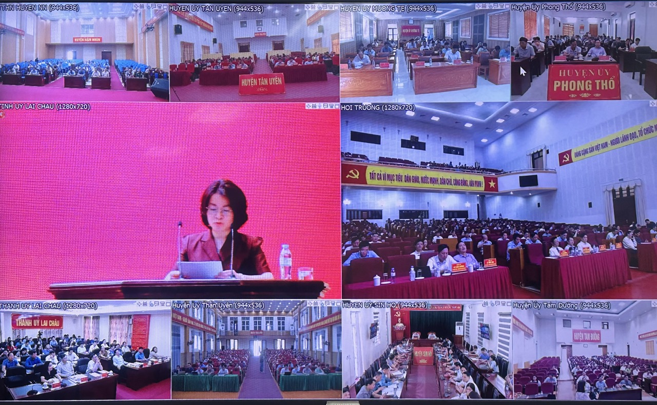Hội nghị quán triệt, triển khai các văn bản của Trung ương, Tỉnh ủy
