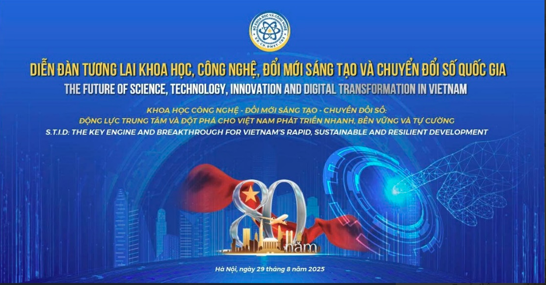 Diễn đàn “Tương lai Khoa học Công nghệ, Đổi mới sáng tạo và Chuyển đổi số Quốc gia”